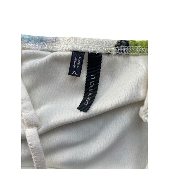 Women Y2K Lace Trim Floral Cami Size XL Blue Overlay Romantic Fairy Coquette - Picture 9 of 14